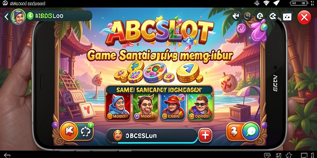 Tampilan menarik dari gameplay slot ABCSLOT yang menghibur.