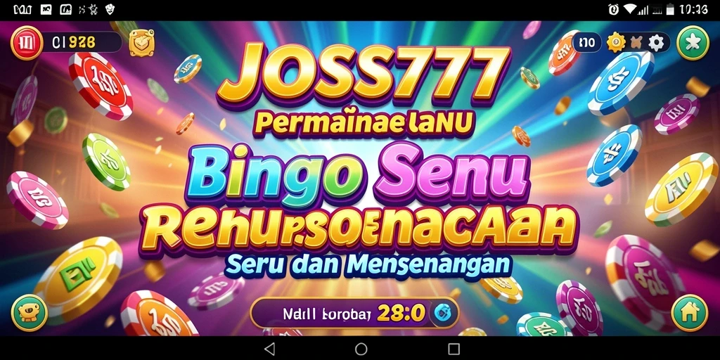 Tampilan gameplay Bingo yang seru di JOSS777.