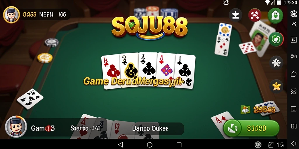 Tampilan gameplay SOJU88 yang menarik dan dinamis.