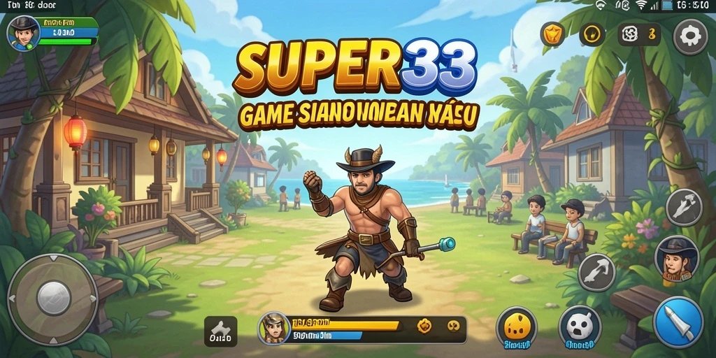 Tampilan menawan dari gameplay SUPER33 yang seru.