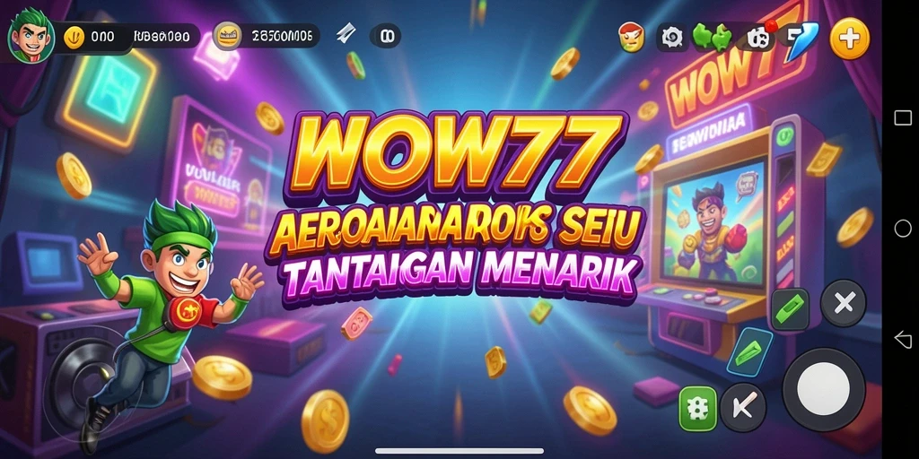 Tampilan permainan WOW77 yang menarik dan penuh tantangan.